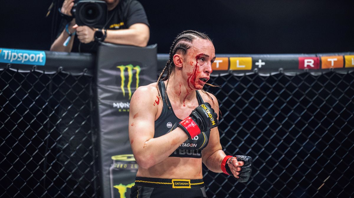 Oktagon má nového šampiona. Z Češky tekla krev, přesto urvala výhru